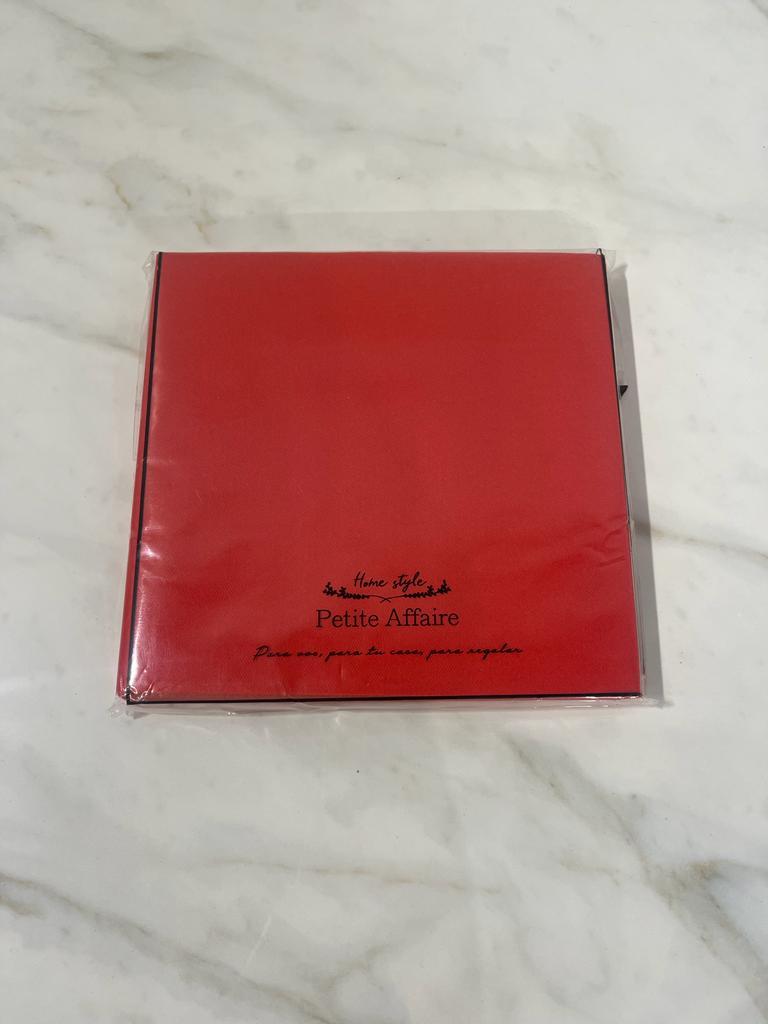 Servilleta de Papel Premium Roja